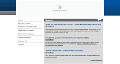 Desktop Screenshot of euroregion-silesia.cz