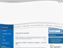 Tablet Screenshot of euroregion-silesia.pl